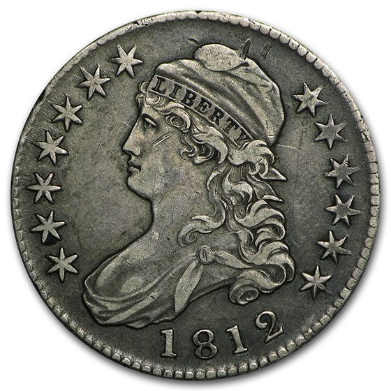 1812 Capped Bust Half Dollar XF 1812 Capped Bust Half Dollar XF